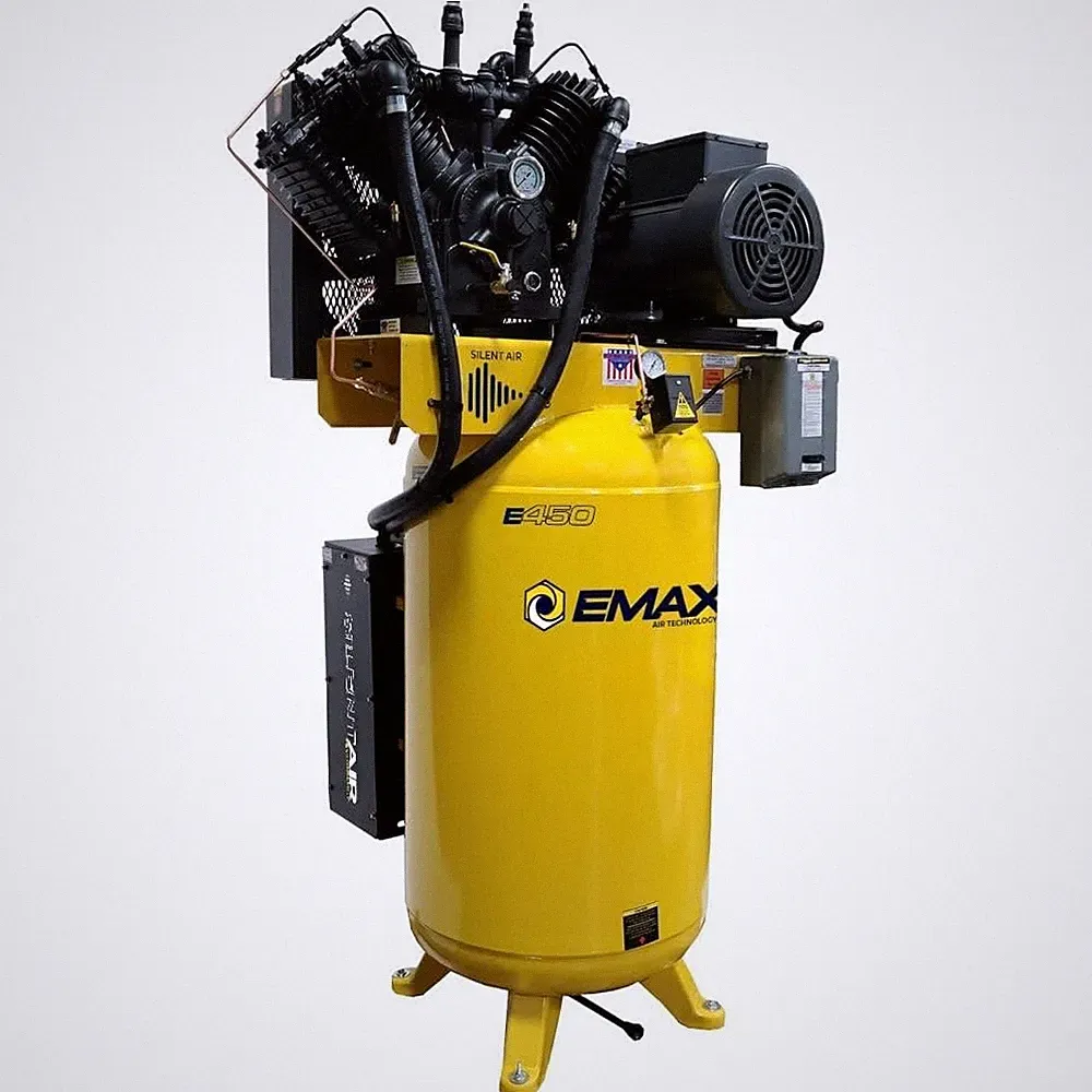 EMAX ESP10V080V1 10 HP 80 Gal 175 Max PSI Electric Reciprocating Air Compressor